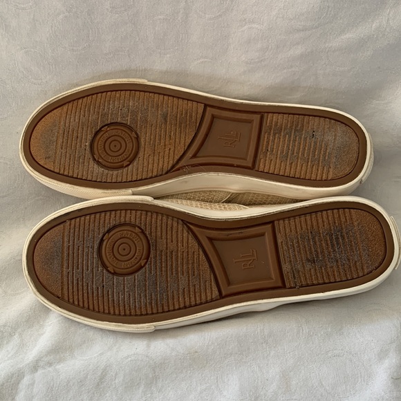 Ralph Lauren Slip On Shoes Faux Straw design - Picture 6 of 6